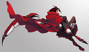 male anime character illustration, anime, RWBY, Ruby Rose (character) HD wallpaper