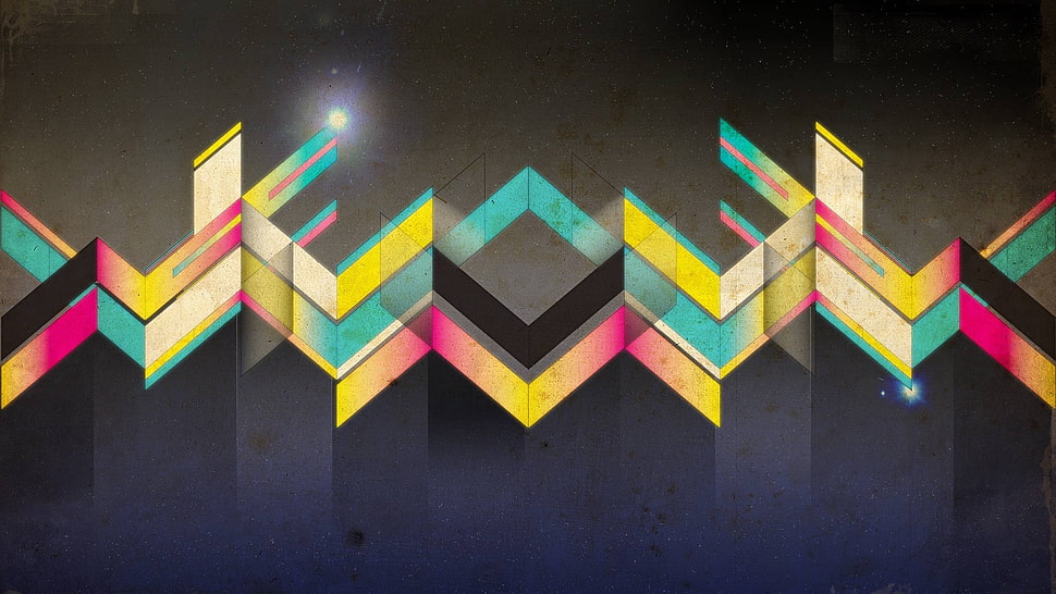 multicolored wallpaper HD wallpaper