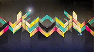 multicolored wallpaper