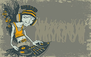 DJ artwork HD wallpaper