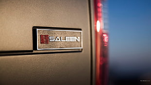 brown Saleen emblem, car, Saleen, vehicle HD wallpaper