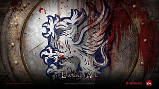 Dragon Age logo HD wallpaper
