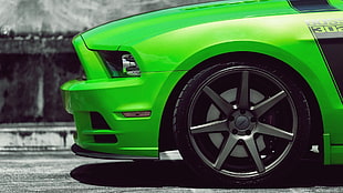 vehicle fender, bumper, and wheel, car, Ford Mustang