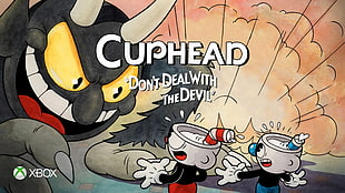 Cuphead Xbox game wallpaper, Cuphead (Video Game), video games, Cuphead