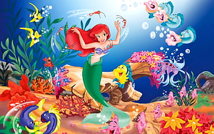 My Little Mermaid movie poster HD wallpaper