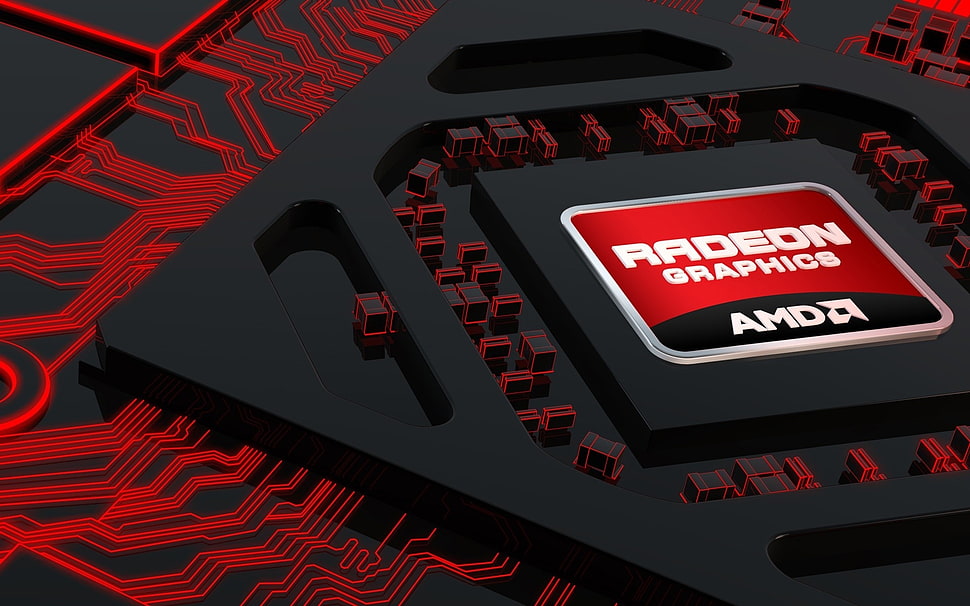 AMD graphics card HD wallpaper