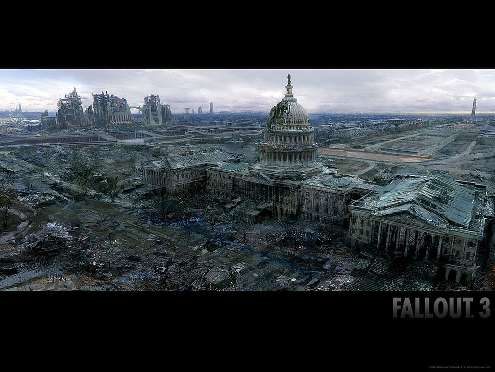 Fallout 3 wallpaper, video games, Fallout 3 HD wallpaper