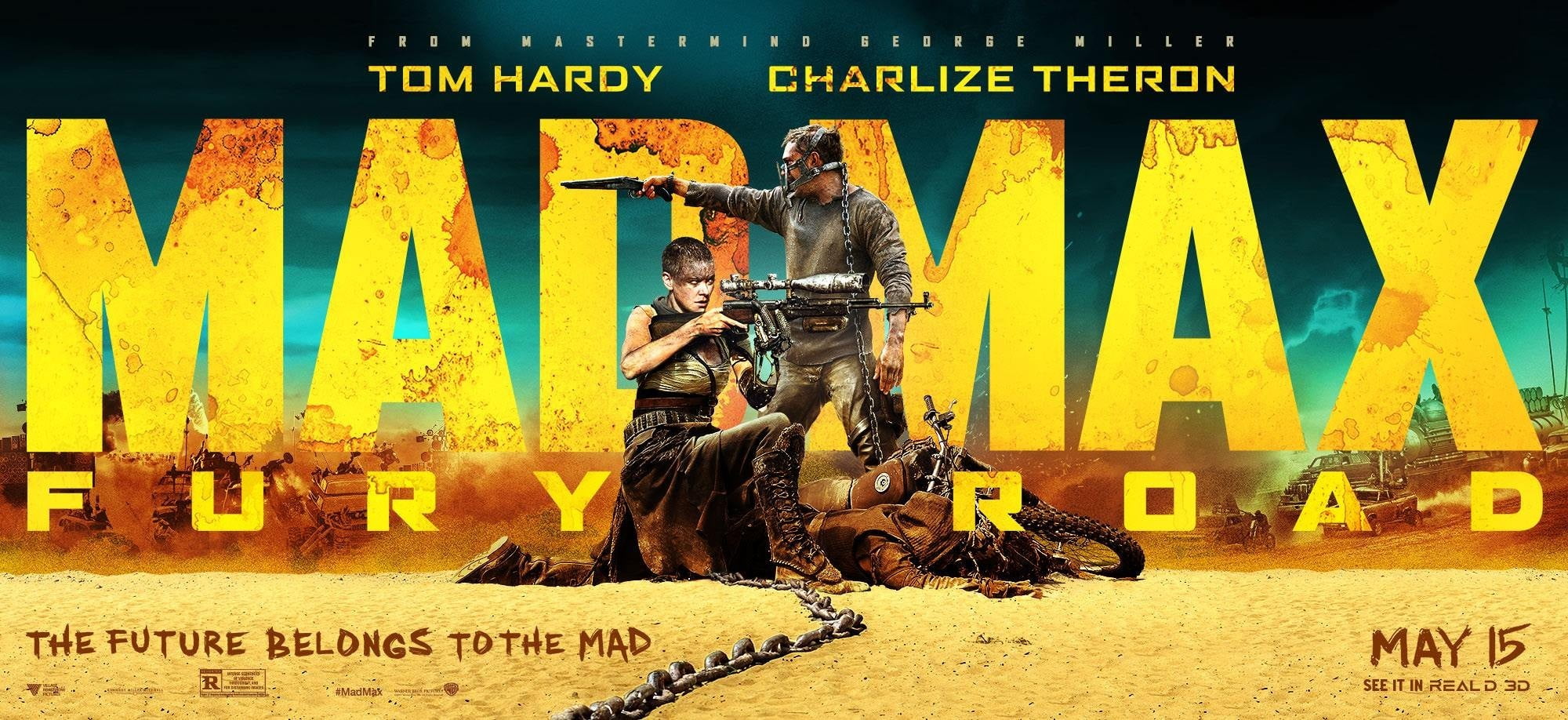 Mad Max Fury Road poster, Mad Max: Fury Road, movies, Tom Hardy, Charlize Theron