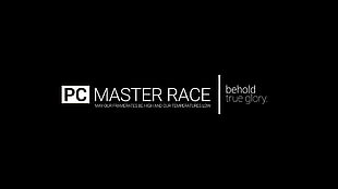 PC Master Race logo, PC Master  Race, PC gaming HD wallpaper