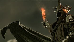 game application character holding flame, movies, The Lord of the Rings, The Lord of the Rings: The Return of the King, Nazgûl