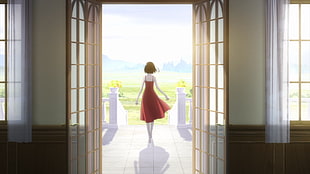 Your Name movie still, Another, Misaki Mei, anime