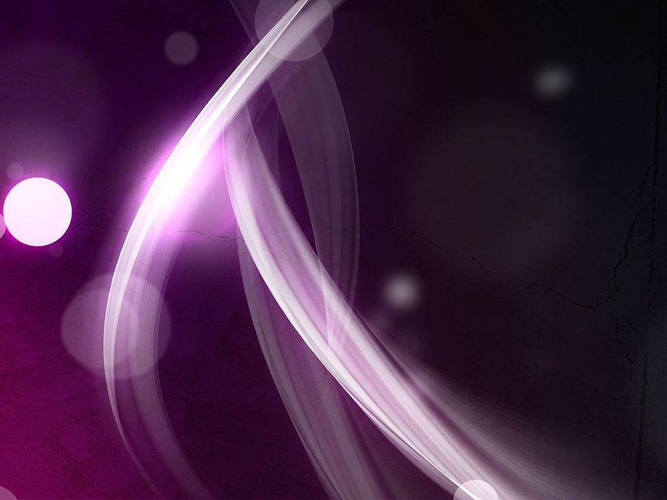 purple bokeh HD wallpaper