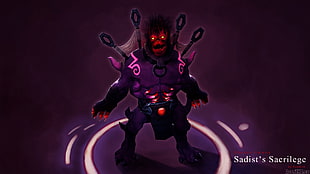 Shadow Demon from Dota 2 HD wallpaper