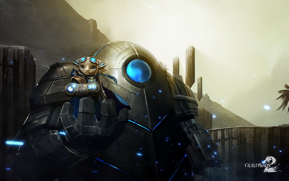 Guildwar game cover, Guild Wars, Guild Wars 2 HD wallpaper