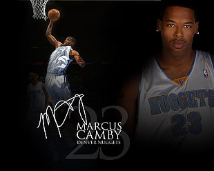 Marcus Camby Denver Nuggets basketball player wallpaper HD wallpaper