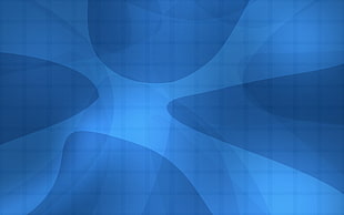 blue color illustration HD wallpaper