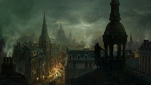 Assassin's Creed digital game wallpaper, Assassin's Creed Syndicate, Assassin's Creed, video games, artwork
