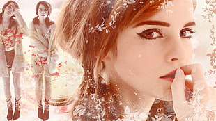 Emma Watson, Emma Watson, collage, actress