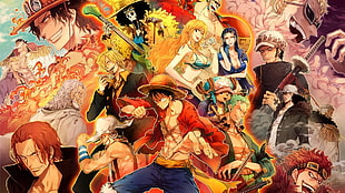 One Piece digital wallpaper HD wallpaper