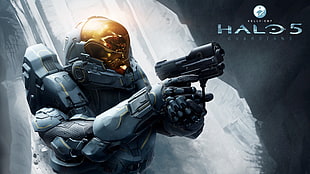 Halo 5 game application screenshot, Halo 5, Spartans, Kelly-087 HD wallpaper