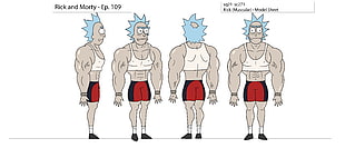 Rick and Morty illustration, Rick and Morty, Rick Sanchez