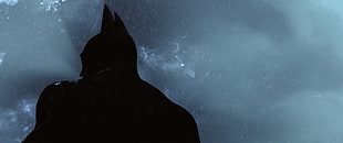 black and white wooden table, Batman, Batman: Arkham Knight HD wallpaper