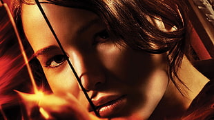 Katniss Everdeen, The Hunger Games, movies, Jennifer Lawrence HD wallpaper