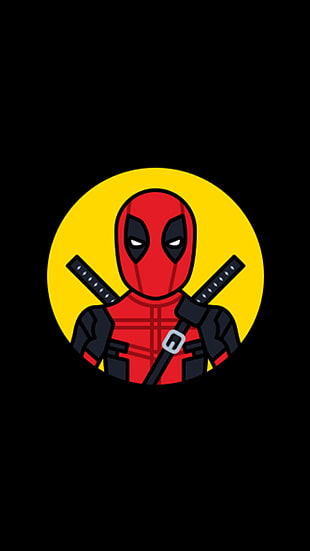 Deadpool illustration, superhero, Deadpool HD wallpaper