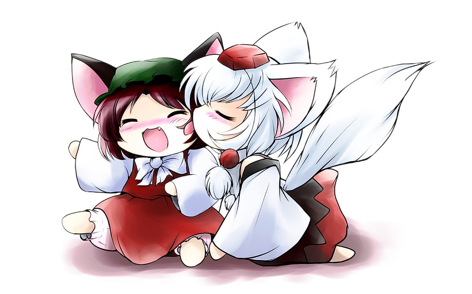 couple anime characters illustration HD wallpaper
