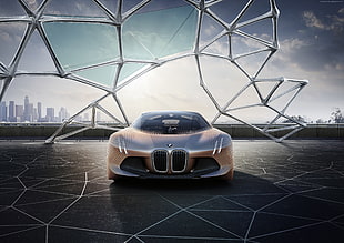 brown BMW concept car