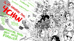 4 Cham manga sketch, 4chan, memes HD wallpaper