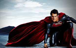 Man of Steel digital wallpaper, Superman