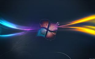 Microsoft logo, Windows 7, Microsoft, Microsoft Windows, operating systems HD wallpaper