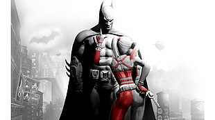 Batman and Harley Quinn artwork