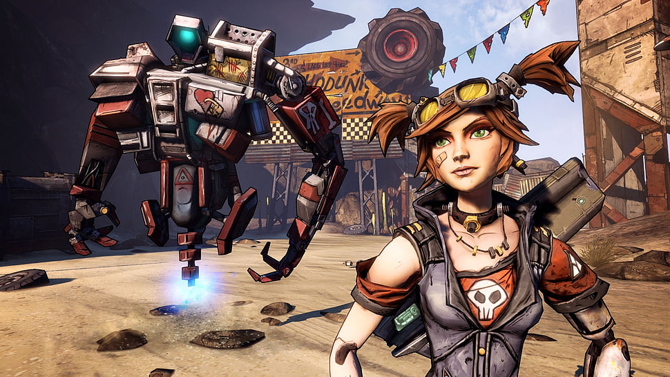 Boarderlands 2 wallpaper, Borderlands, Gaige, Borderlands 2 HD wallpaper