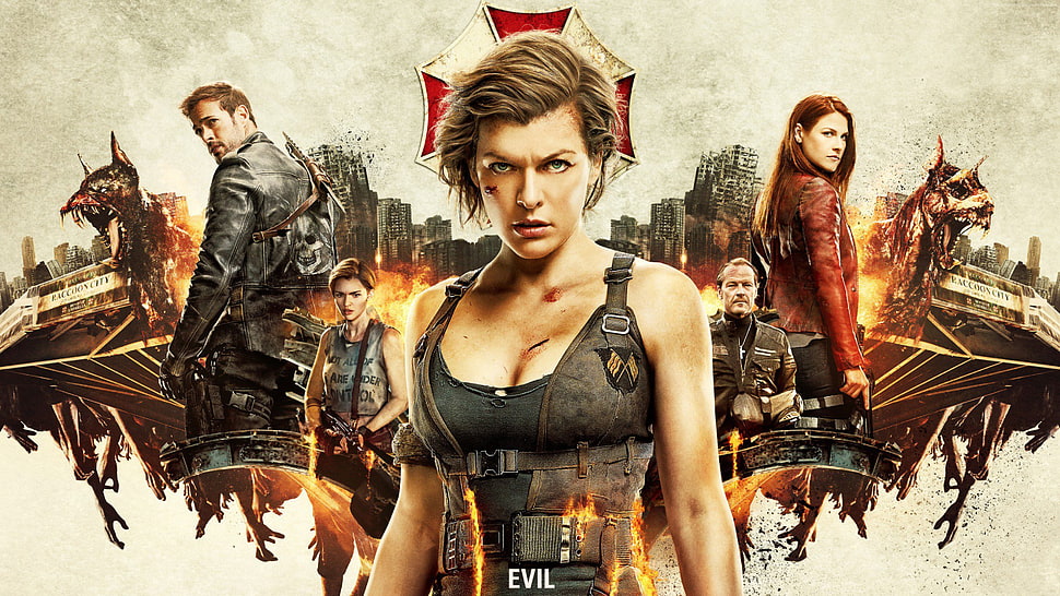 Resident Evil Extinction movie poster HD wallpaper