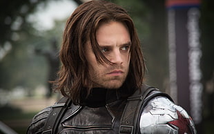 man with armor, Captain America: The Winter Soldier, Bucky Barnes HD wallpaper