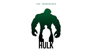 The Incredible Hulk poster, The Avengers, Hulk, minimalism