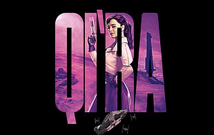 Qi'ra poster, Qi'Ra, Solo: A Star Wars Story, Emilia Clarke HD wallpaper
