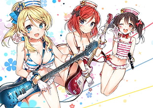 anime, Love Live!, Yazawa Nico, Nishikino Maki HD wallpaper