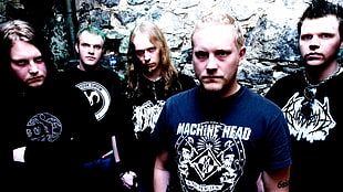 Machine Head band close-up photography
