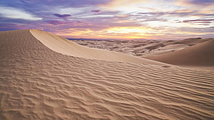 brown sand, landscape, desert