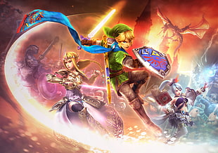 Legend of Zelda poster HD wallpaper