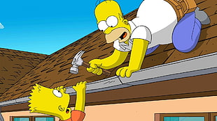 The Simpsons Bart, The Simpsons, Homer Simpson, Bart Simpson HD wallpaper