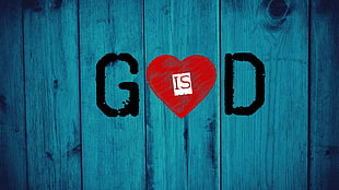 God is love wall decor