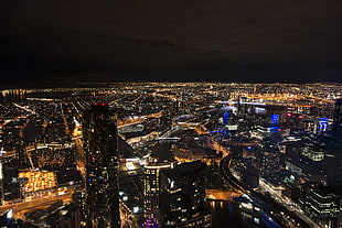 photo of cityscape, melbourne HD wallpaper