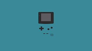 blue Nintendo Game Boy Color wallpaper, Nintendo, GameBoy HD wallpaper