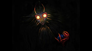 black and red demon illustration, The Legend of Zelda, The Legend of Zelda: Majora's Mask