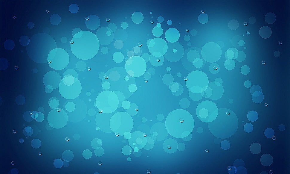 water molecules illustration HD wallpaper