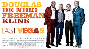 Douglas De Niro freeman Kline last Vegas HD wallpaper